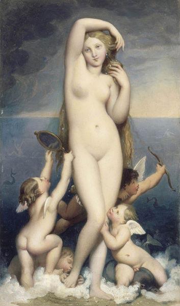 Jean Auguste Dominique Ingres Venus Anadyomene oil painting picture